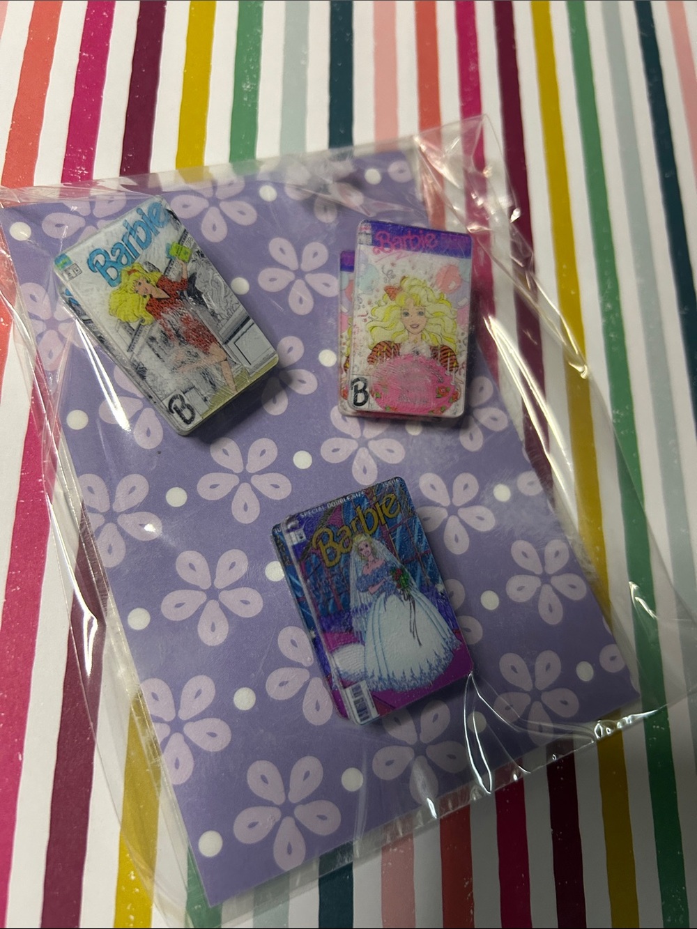 Barbie Comic Binder Clips